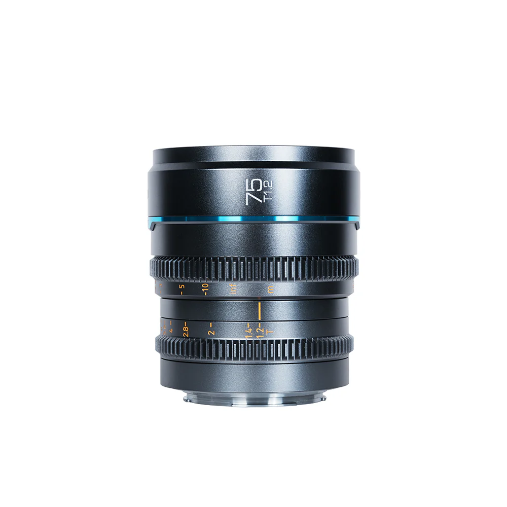 Ống kính Cine SIRUI Night Walker 75mm T1.2  cho M4:3, Fuji XF, Canon RF, Sony E, Leica SL, Lumix S, Sigma