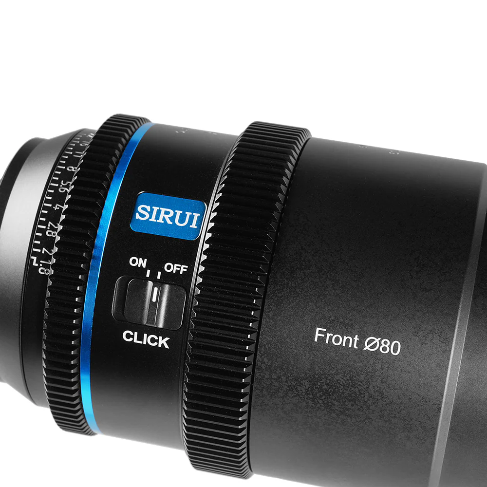 Ống kính Anamorphic Autofocus Sirui 40mm T/1.8 1.33X S35 AF - dành cho ngàm Sony E, Fuji X, Nikon Z, M4/3, L-mount