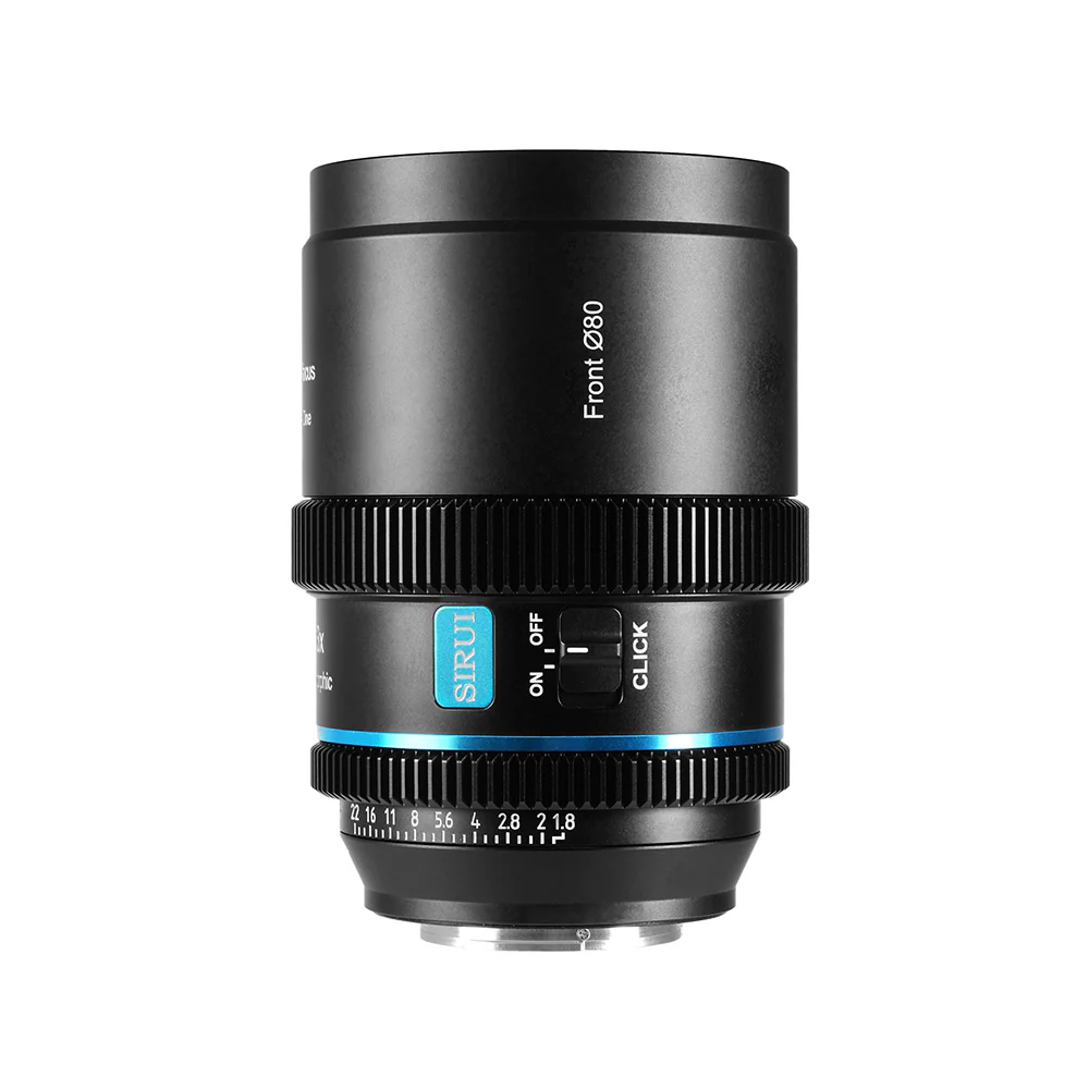 Ống kính Anamorphic Autofocus Sirui 40mm T/1.8 1.33X S35 AF - dành cho ngàm Sony E, Fuji X, Nikon Z, M4/3, L-mount