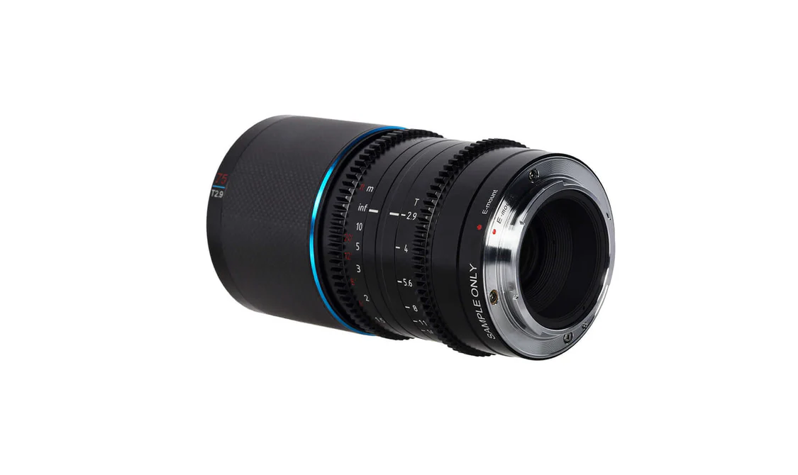 Ống kính Anamorphic SIRUI Saturn 75mm Full-Frame cho Sony E, Fuji X, Canon RF