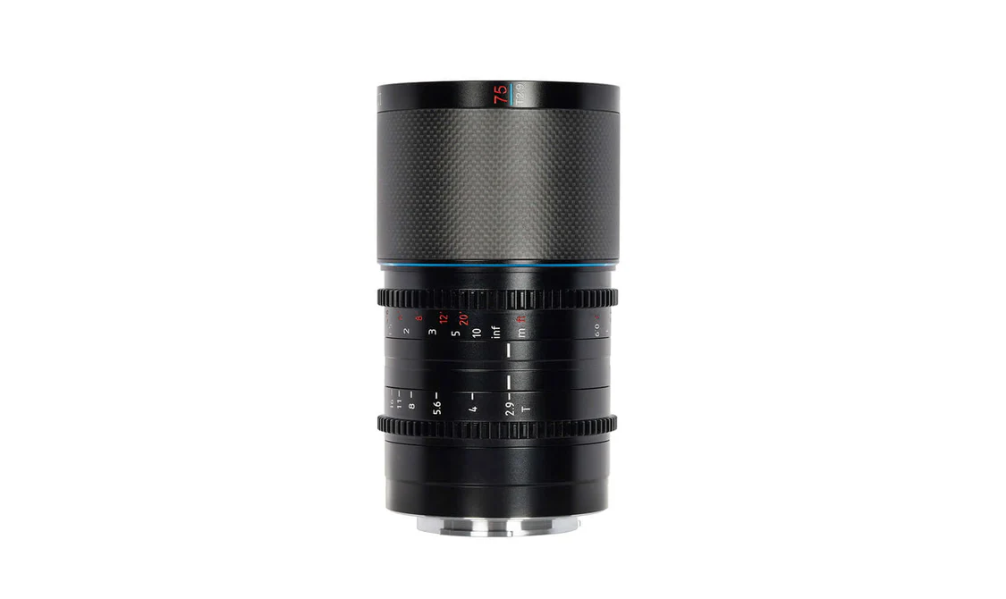 Ống kính Anamorphic SIRUI Saturn 75mm Full-Frame cho Sony E, Fuji X, Canon RF