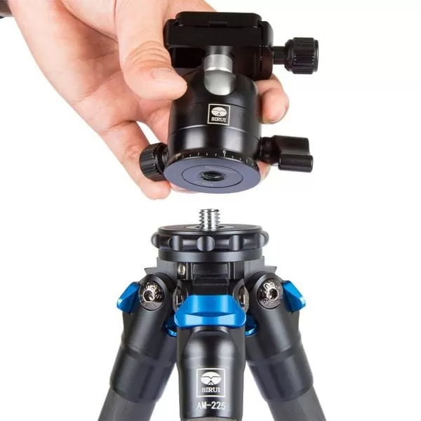 Chân máy ảnh SIRUI AM-225 (Carbon-fiber) + ball head B00K