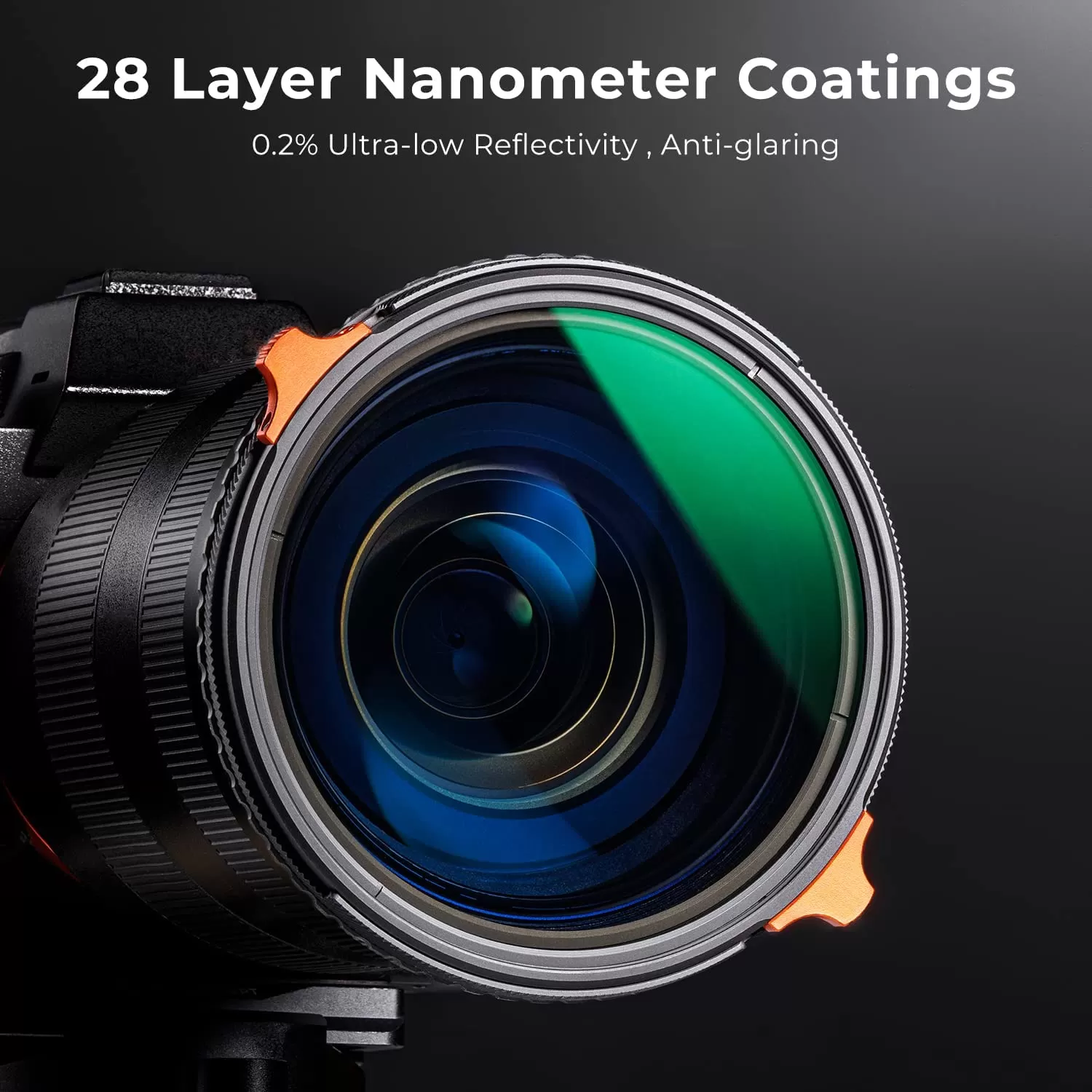 Filter K&F Concept 2 trong 1 CPL-VND ND4-ND64 Nano-X Series