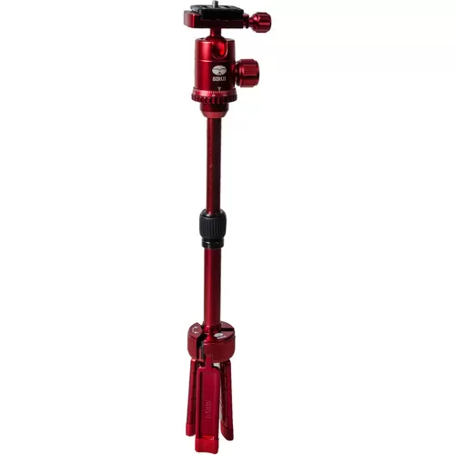 Chân máy ảnh mini Sirui Aluminium 3T-35R (Màu đỏ)