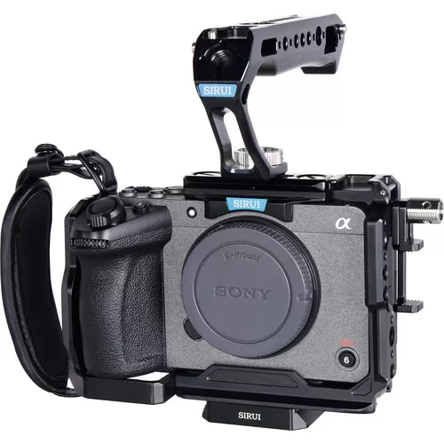 Khung bảo vệ máy ảnh Sirui Full Camera Cage for Sony FX3 & FX30 (có tay cầm) – cage SCH-FX3/FX30 kit