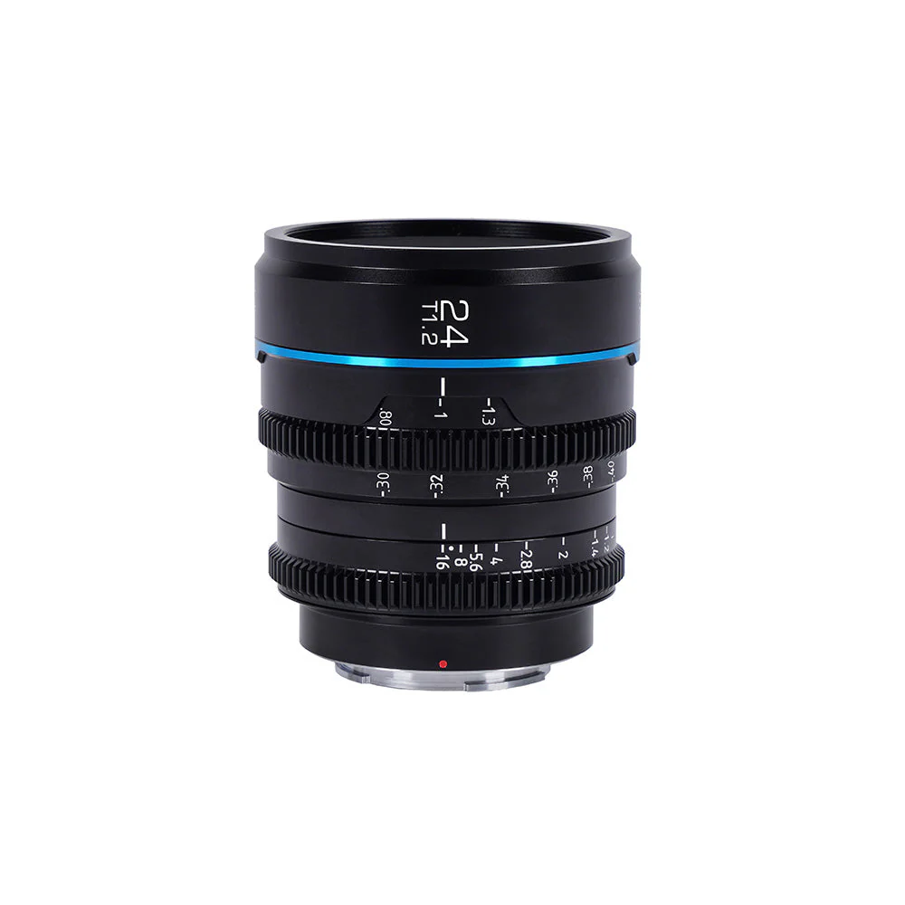 Ống kính Cine SIRUI Night Walker 24mm T1.2  cho M4:3, Fuji XF, Canon RF, Sony E, Leica SL, Lumix S, Sigma