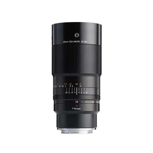 Ống kính TTArtisan 100mm F2.8 Macro 2X ngàm Nikon Z, Nikon F, Sony E, Canon EF, Canon RF, Fuji XF, GFX, Leica L