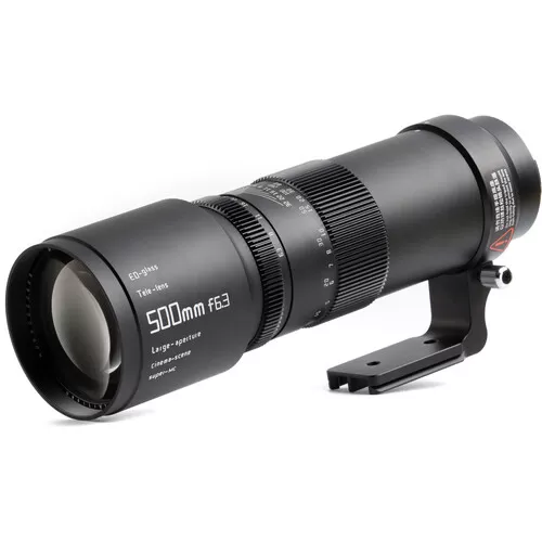 Ống kính TTArtisan 500mm f/6.3 Telephoto cho Nikon F, Canon RF, Canon EF, Leica L, Nikon Z, FUJIFILM X, GFX mount, Sony E