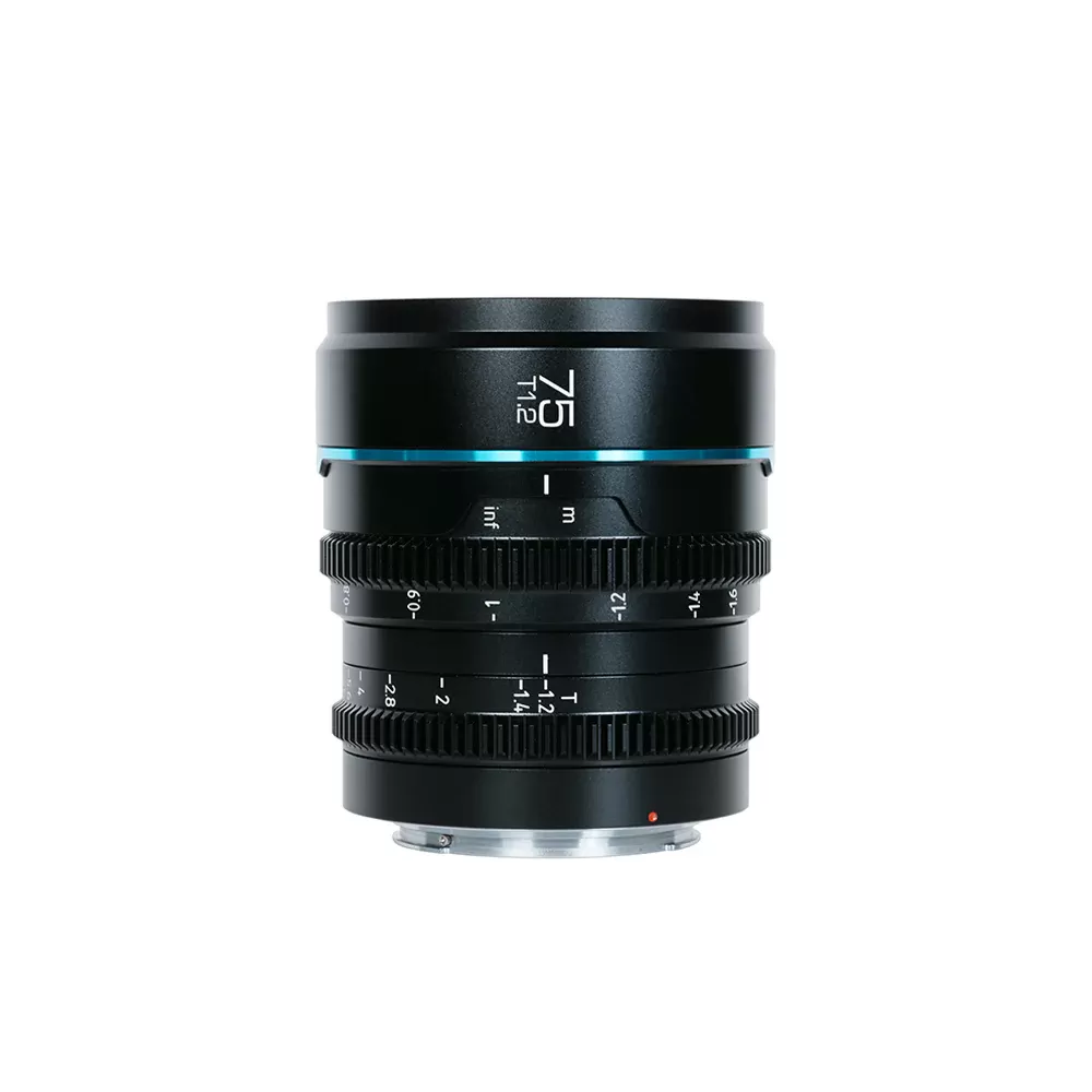 Ống kính Cine SIRUI Night Walker 75mm T1.2  cho M4:3, Fuji XF, Canon RF, Sony E, Leica SL, Lumix S, Sigma