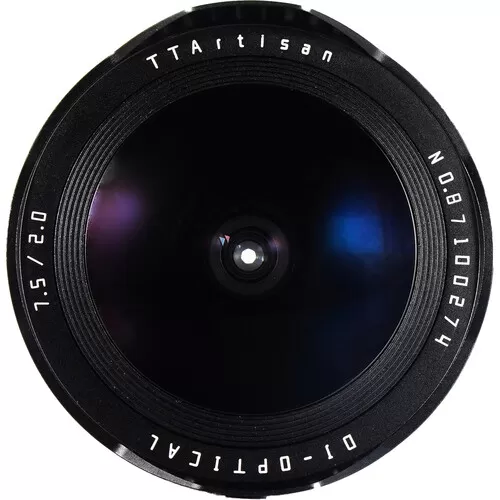 Ống kính mắt cá (Fisheyes) TTArtisan 7.5mm F2.0 For M4:3, Sony E, Canon RF, Fujifilm X, Leica L, Canon EOS M, Nikon Z