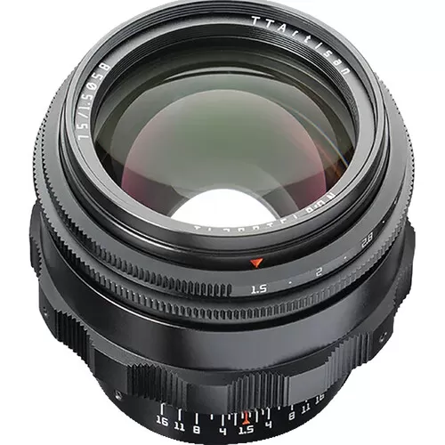 Ống kính TTArtisan 75mm F1.5 Swirly Bokeh cho M42
