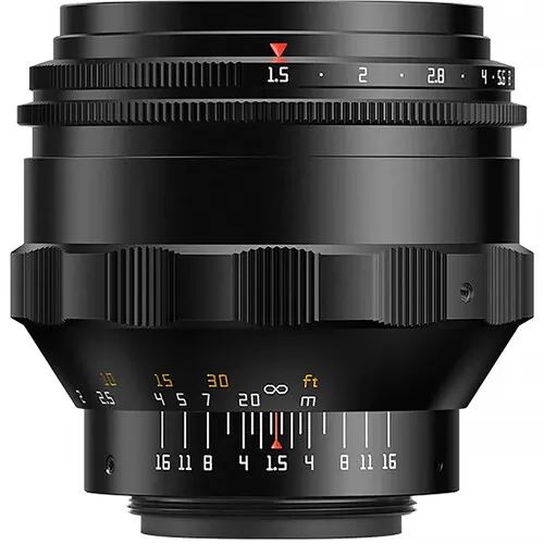 Ống kính TTArtisan 75mm F1.5 Swirly Bokeh cho M42