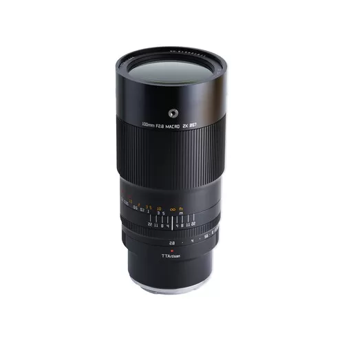 Ống kính TTArtisan 100mm F2.8 Macro 2X ngàm Nikon Z, Nikon F, Sony E, Canon EF, Canon RF, Fuji XF, GFX, Leica L