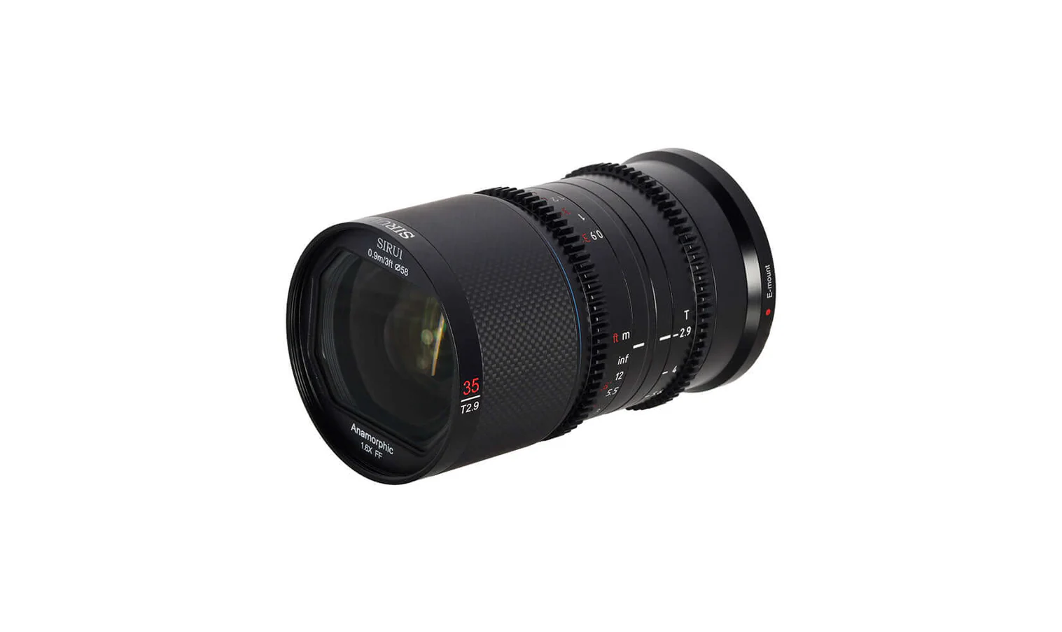 Ống kính Anamorphic SIRUI Saturn 35mm Full-Frame cho Sony E, Nikon Z, Leica L, DL mount