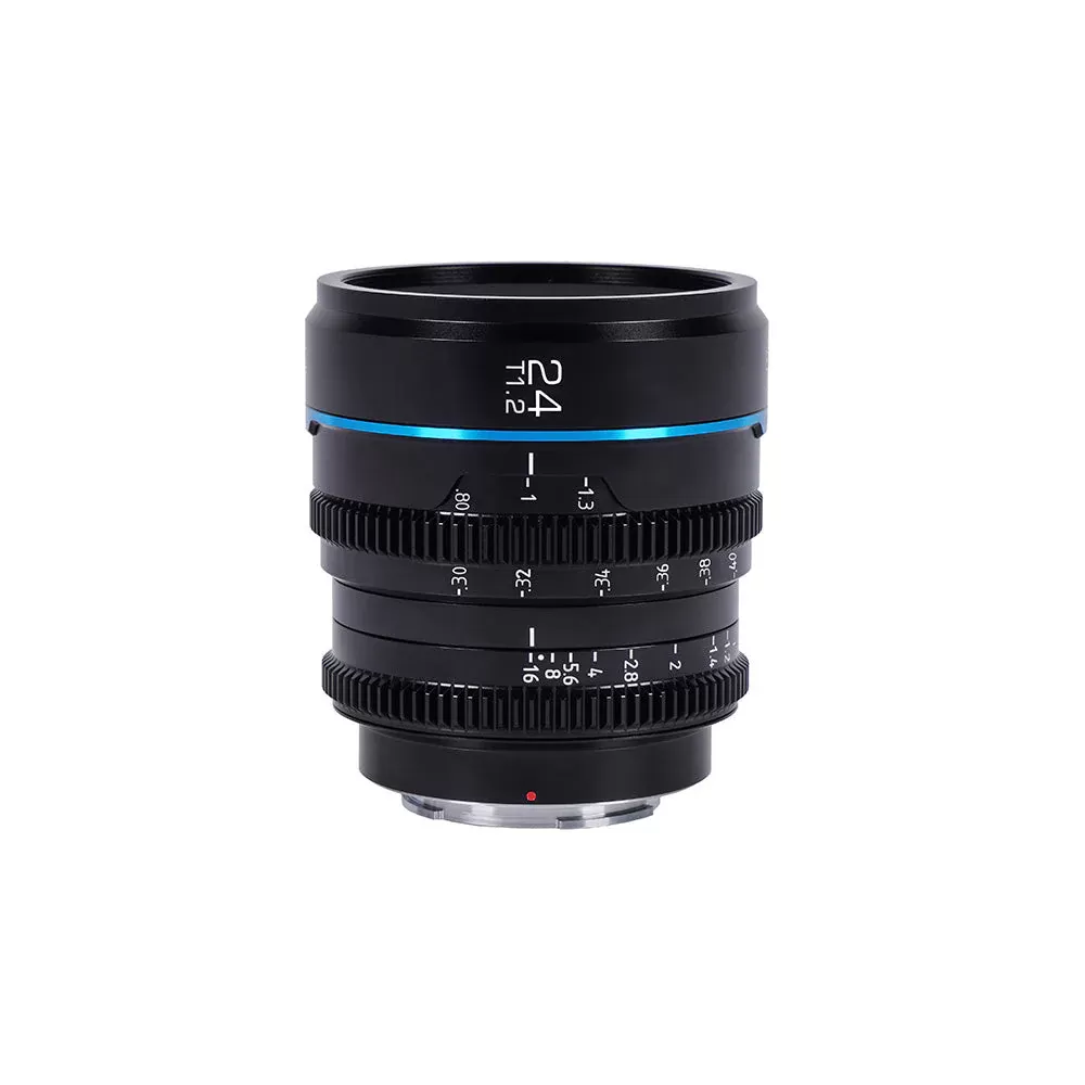 Ống kính Cine SIRUI Night Walker 24mm T1.2  cho M4:3, Fuji XF, Canon RF, Sony E, Leica SL, Lumix S, Sigma