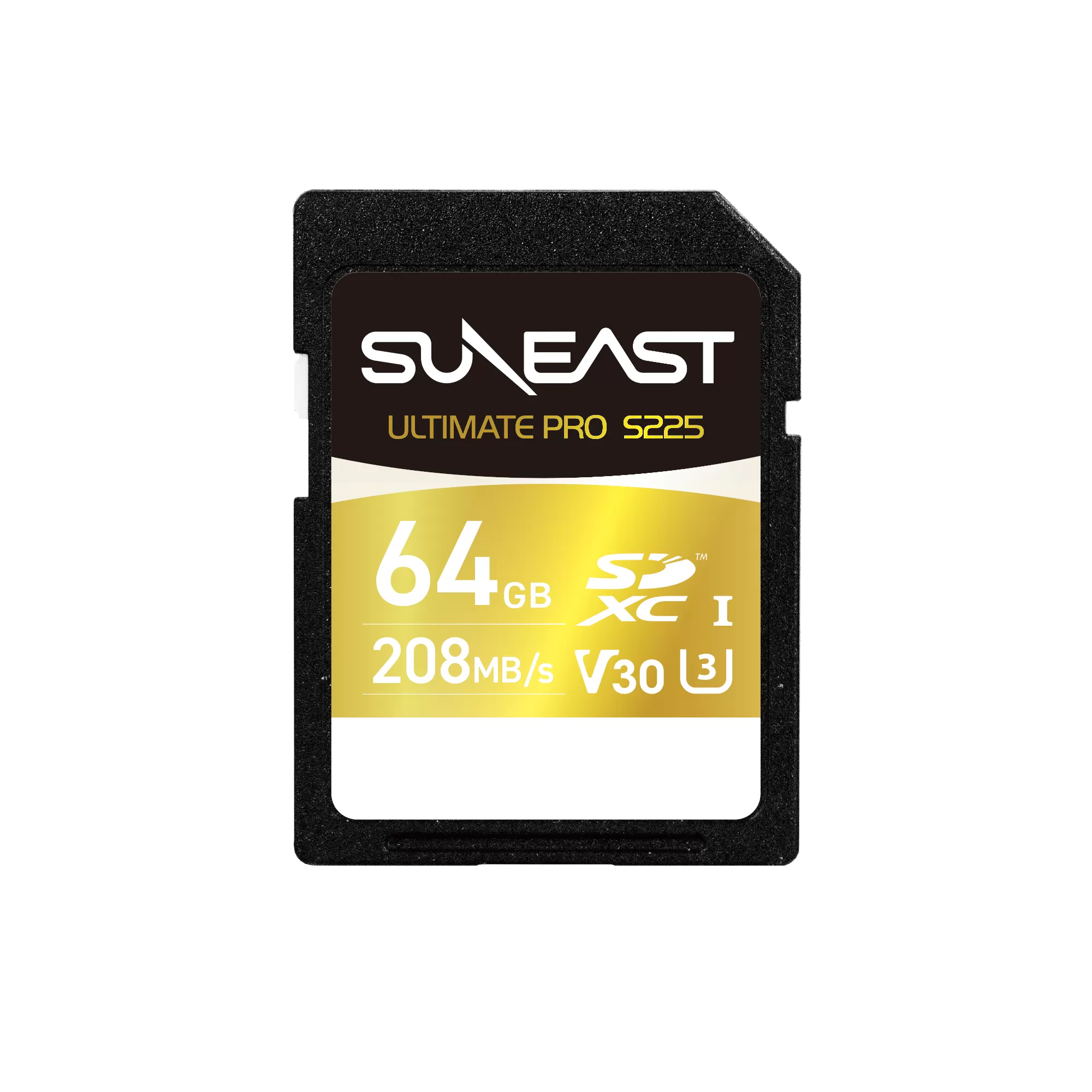 Thẻ nhớ SunEast microSDXC V30 64GB Gold Series – Tốc độ 185 MB/s, quay video 4K
