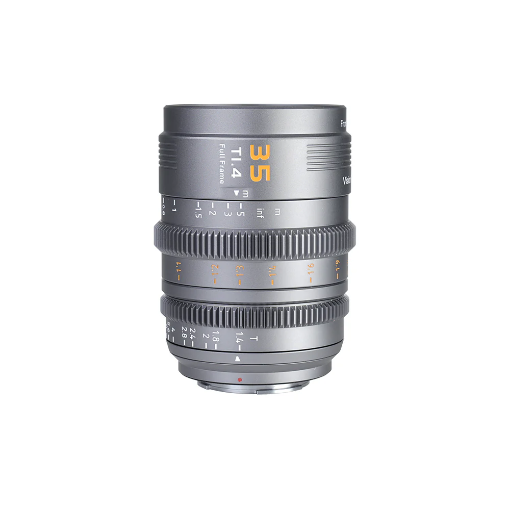 Ống kính Cine Sirui Vision Prime 1 full-frame 35mm khẩu độ lớn T1.4, lens Cine dùng chung 4 ngàm E/RF/Z/L