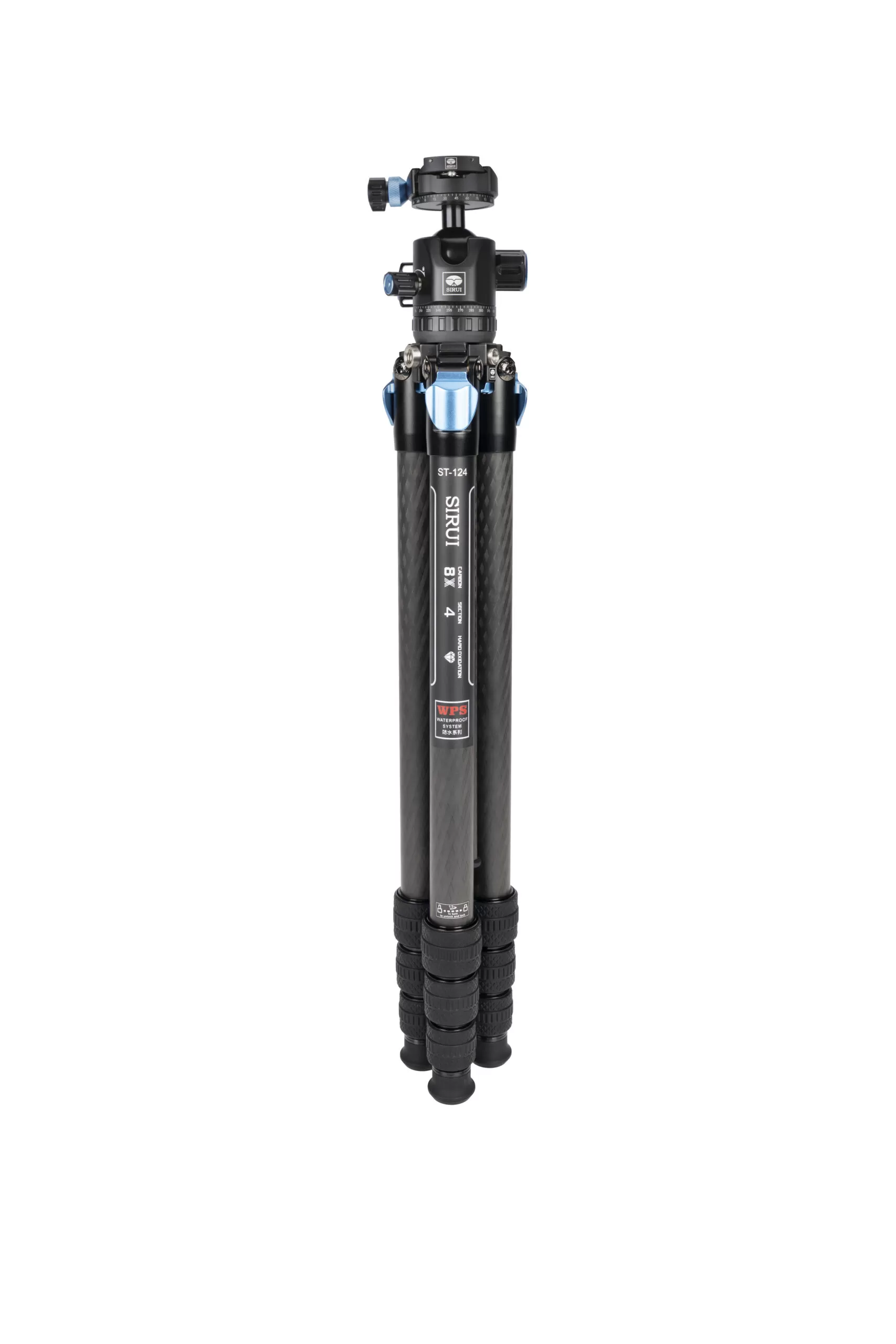 Chân máy ảnh Carbon-fiber SIRUI ST-124 + ballhead ST10X (Carbon-fiber)