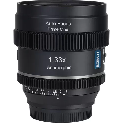 Ống kính Anamorphic Autofocus Sirui 20mm T/1.8 1.33X S35 AF - dành cho ngàm Sony E, Fuji X, Nikon Z, M4/3, L-mount