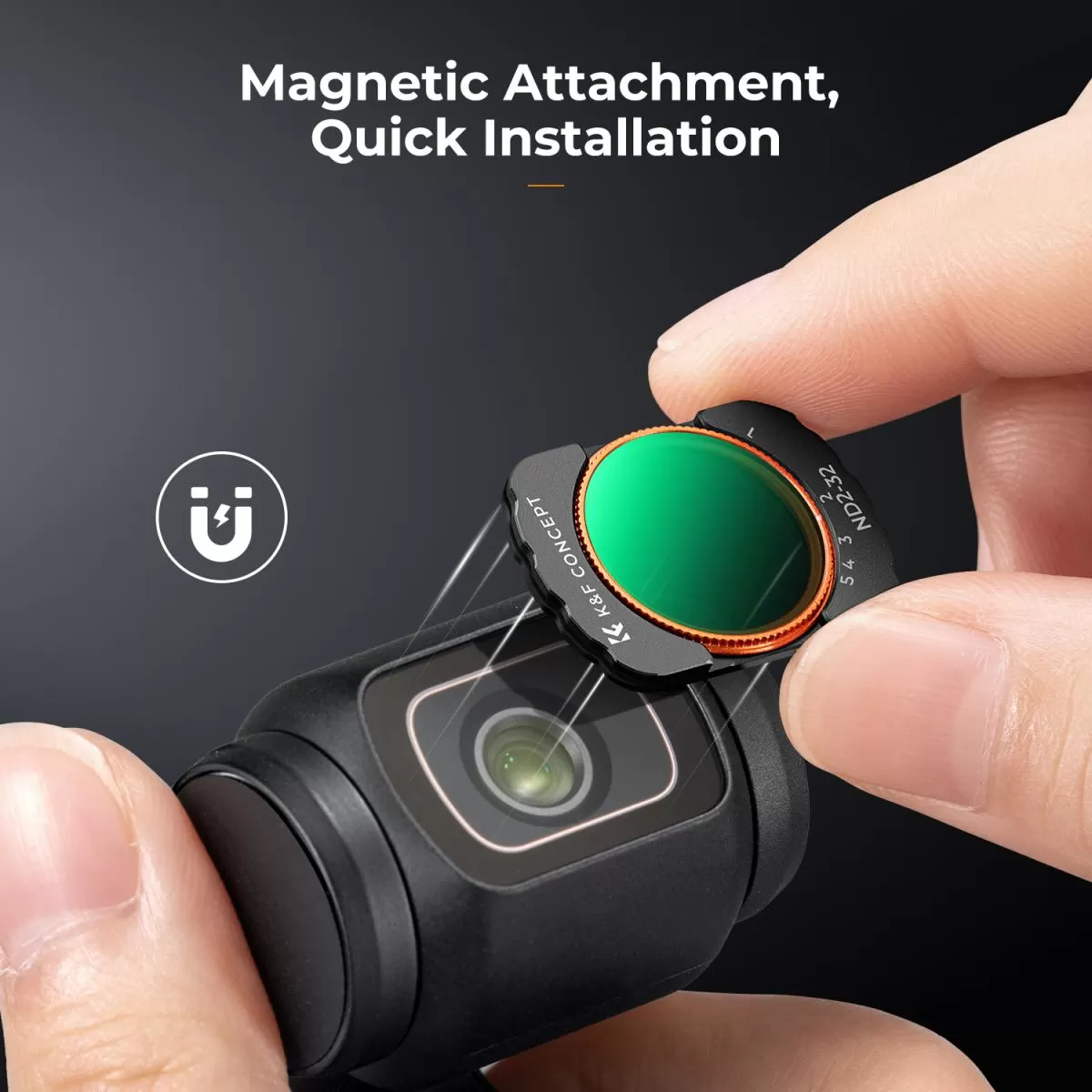 Filter K&F Concept VND2-32 cho DJI Osmo Pocket 3