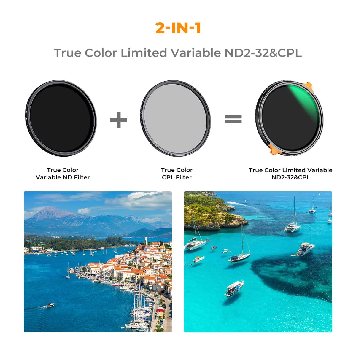 Filter K&F Concept CPL-VND Nano X ND2-ND32