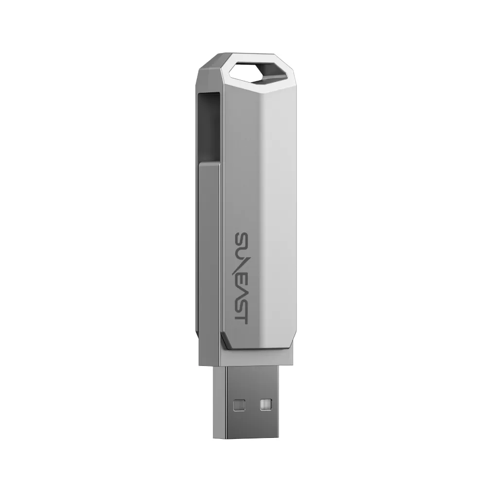 Ổ cứng SSD di động SunEast Revolve R5 256GB | 512GB | 1TB - tốc độ 500 MB/s, 2 cổng Type-A & Type-C