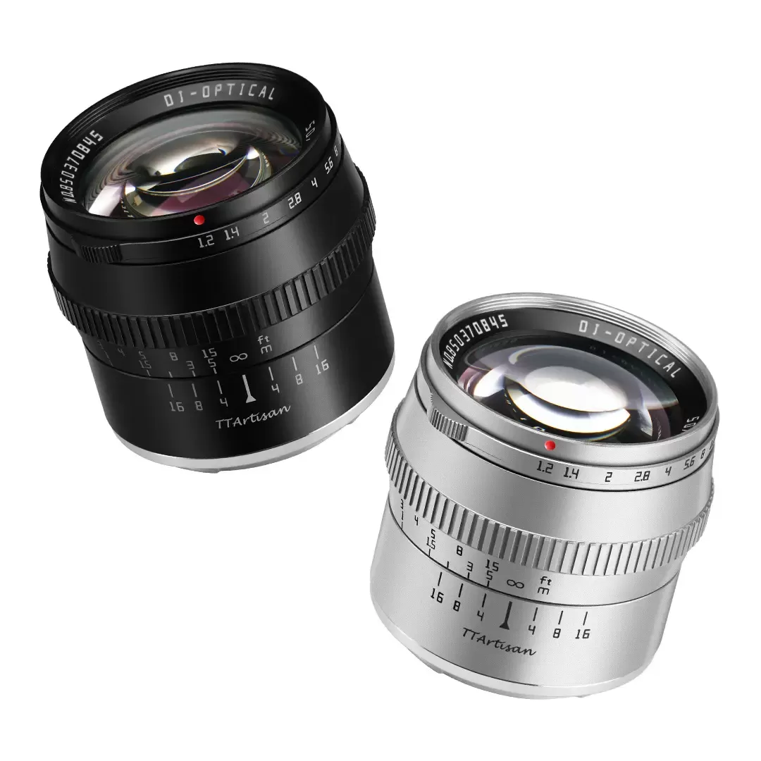 Ống kính Ttartisan 50mm f1.2 cho Nikon Z, Sony E, Fujifilm X, L Mount, M4:3