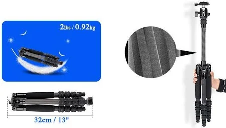 Chân máy ảnh Sirui Carbon Fiber Traveler 5CX