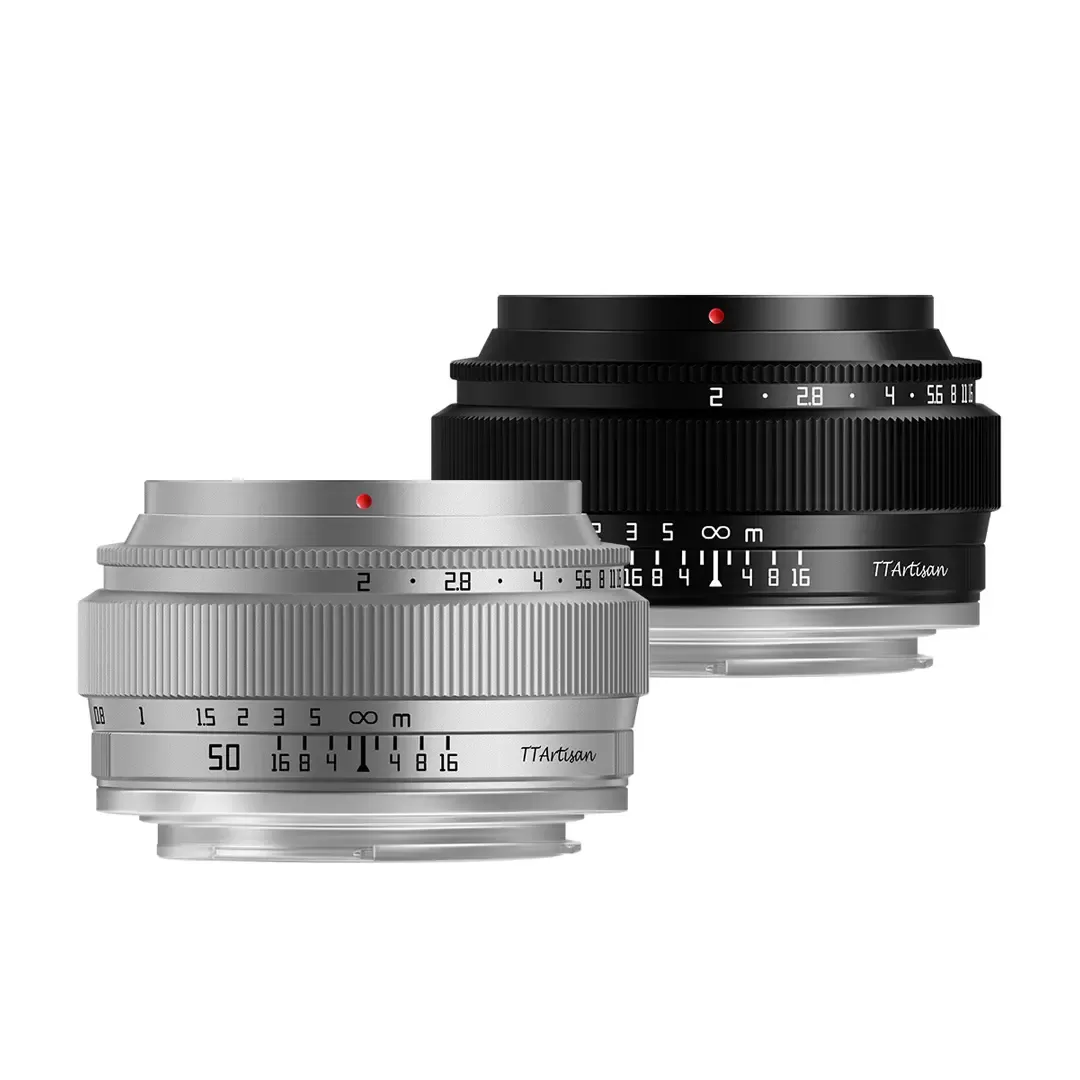 Ống kính TTartisan 50mm f2 cho Sony, Leica L, M4:3, Nikon Z, Fujifilm - Full Frame