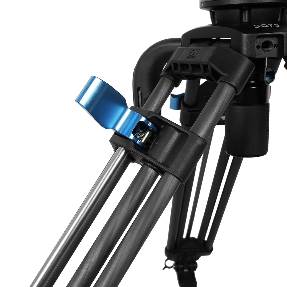 Chân máy quay video sợi carbon siêu bền SQ75 Rapid System + Đầu quay VHS-10