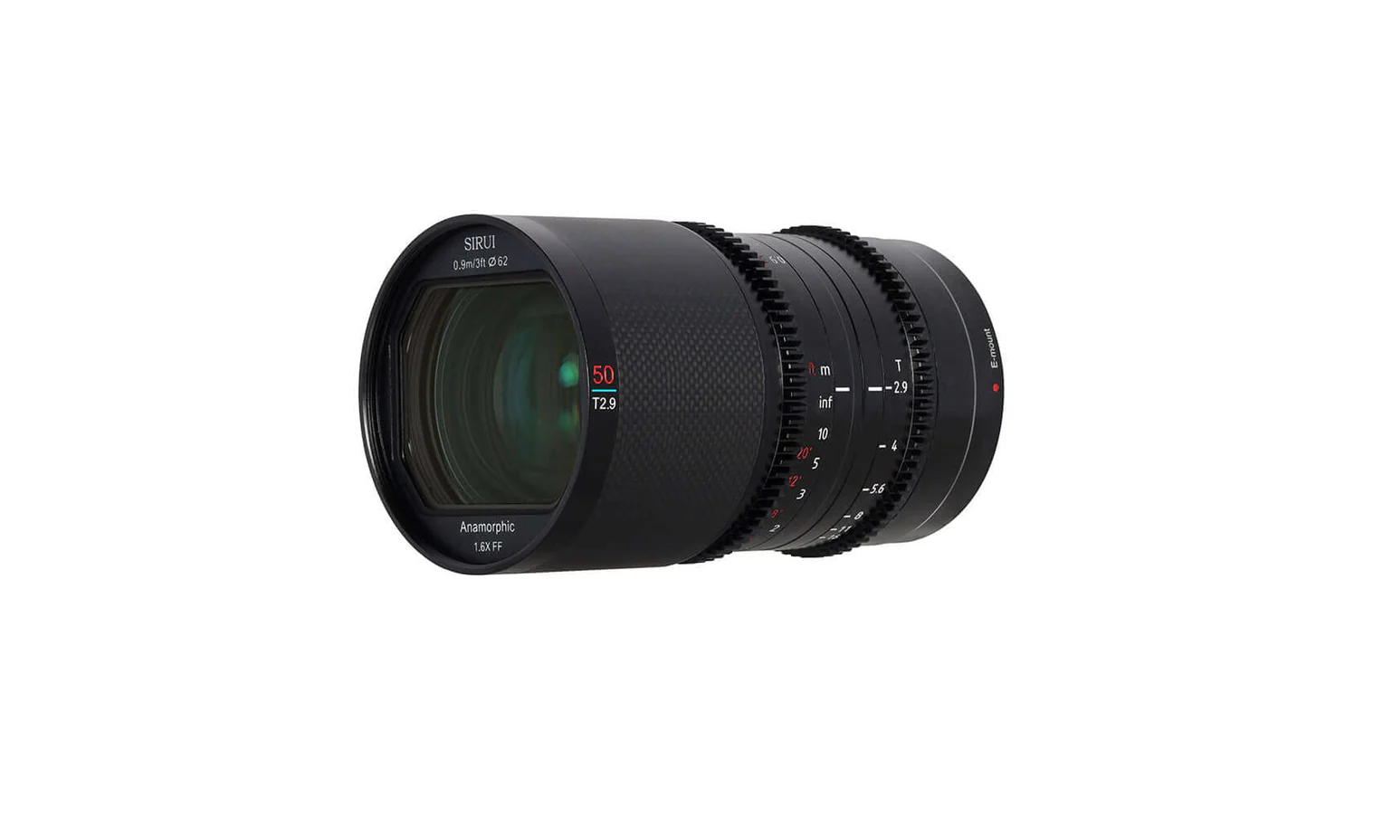 Ống kính Anamorphic SIRUI Saturn 50mm FullFrame cho Nikon Z, DL mount, Sony E, Leica L, Fuji X, Canon RF