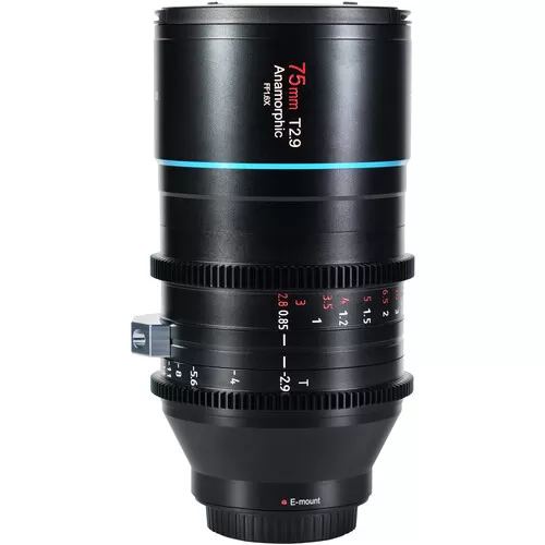 Ống kính SIRUI Venus Anamorphic 75mm T2.9 1.6X cho Leica L, Nikon, Sony, Canon