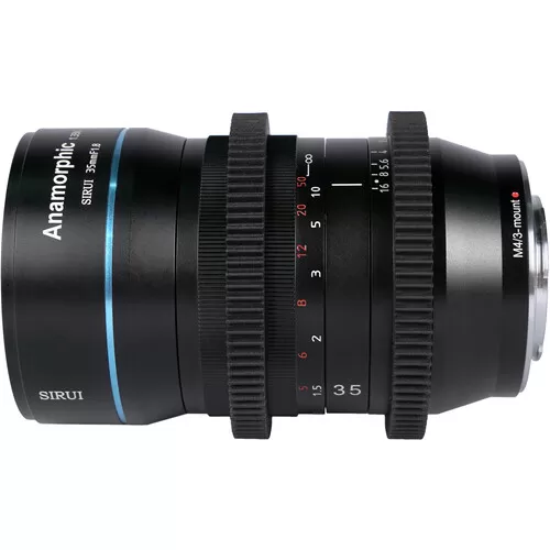 Ống kính Sirui 35mm F1.8 Anamorphic 1.33X cho Canon, Leica, Fuji, Nikon, Sony
