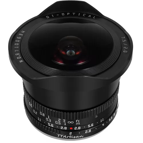 Ống kính mắt cá (Fisheyes) TTArtisan 7.5mm F2.0 For M4:3, Sony E, Canon RF, Fujifilm X, Leica L, Canon EOS M, Nikon Z