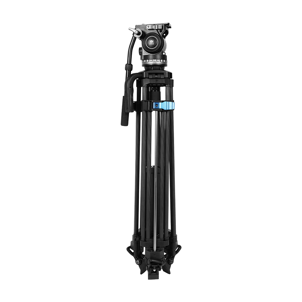 Chân máy quay video sợi carbon siêu bền SQ75 Rapid System + Đầu quay VHS-10