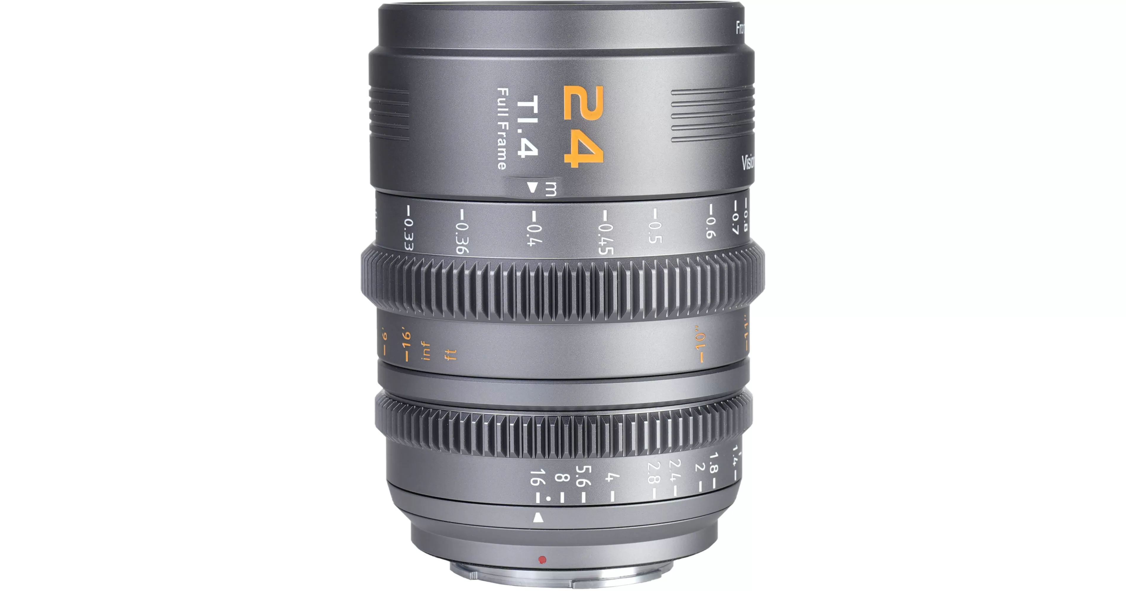 Ống kính Cine Sirui Vision Prime 1 full-frame 24mm khẩu độ lớn T1.4, lens Cine dùng chung 4 ngàm E/RF/Z/L