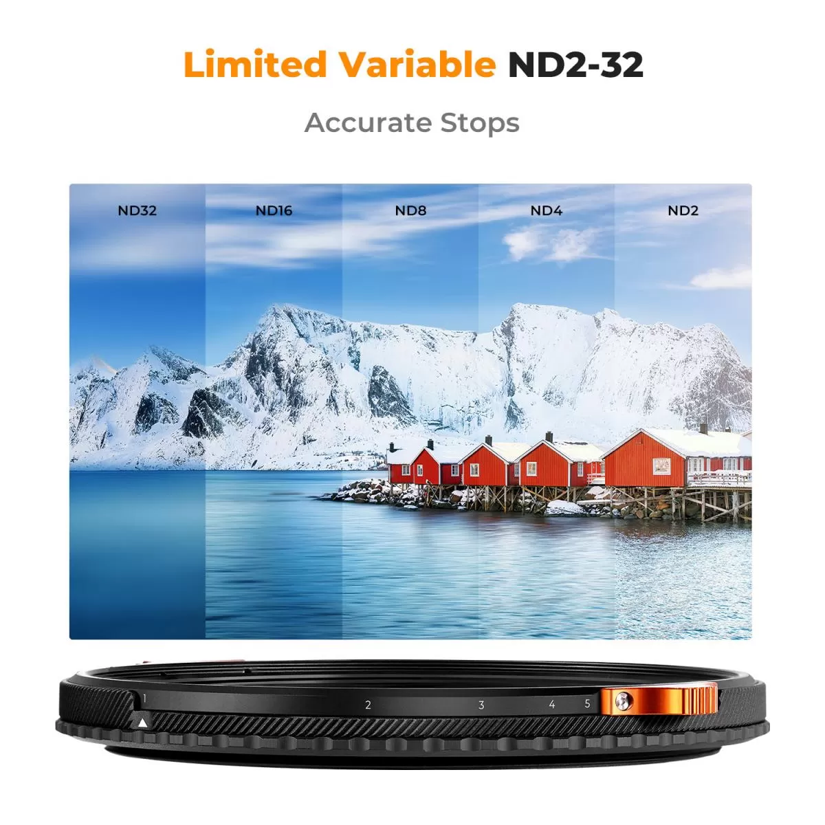 Filter K&F Concept CPL-VND Nano X ND2-ND32