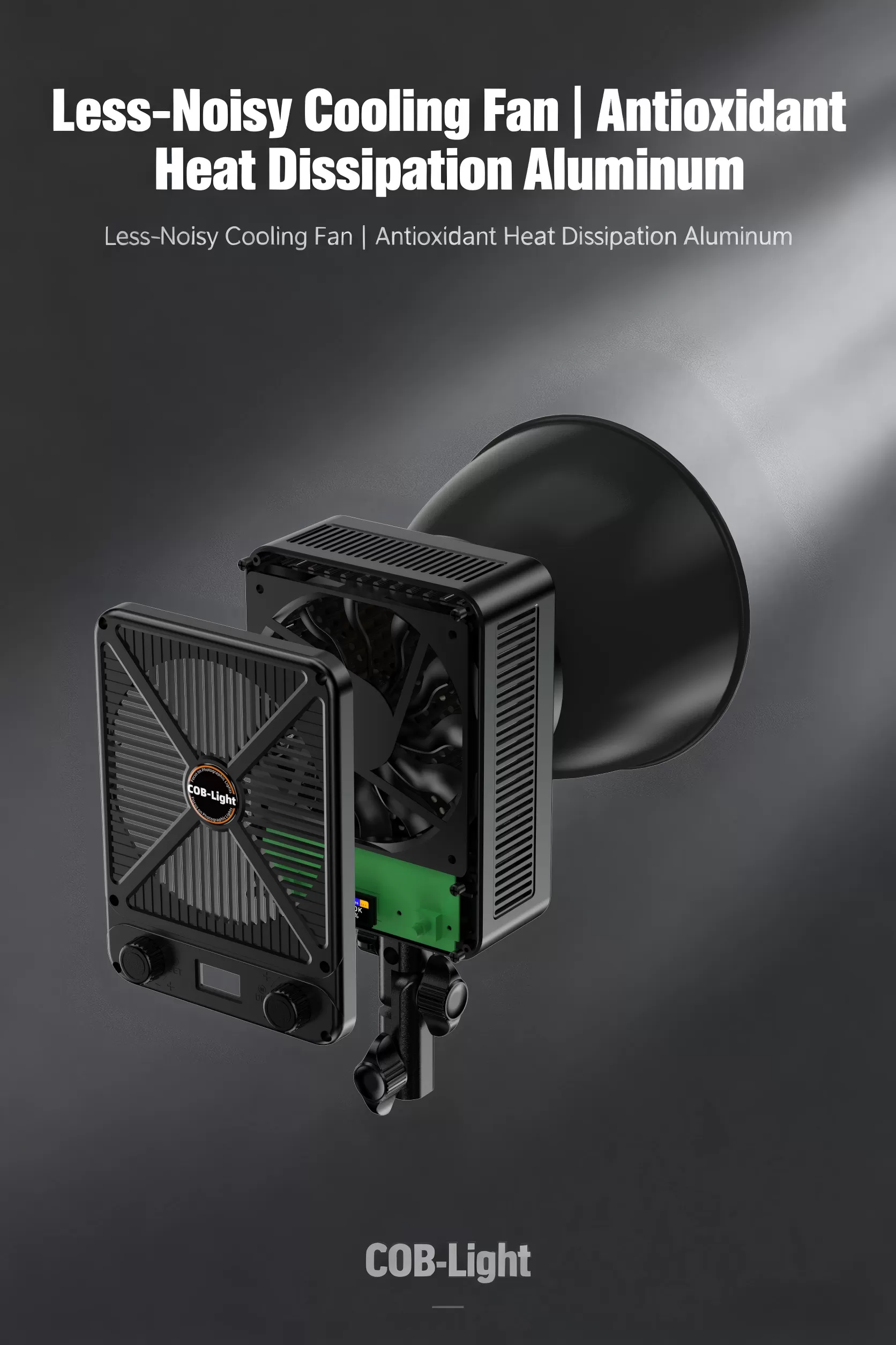 Đèn COB LIYADI LED 330W RGB Bi-Color chuyên quay phim