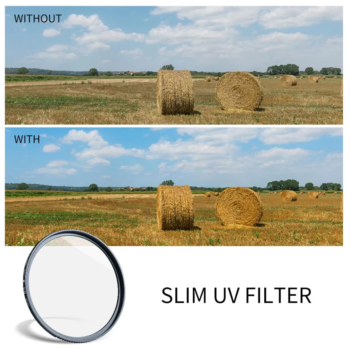 Filter K&F Concept MC UV - Thiết kế mỏng nhẹ dành cho máy ảnh