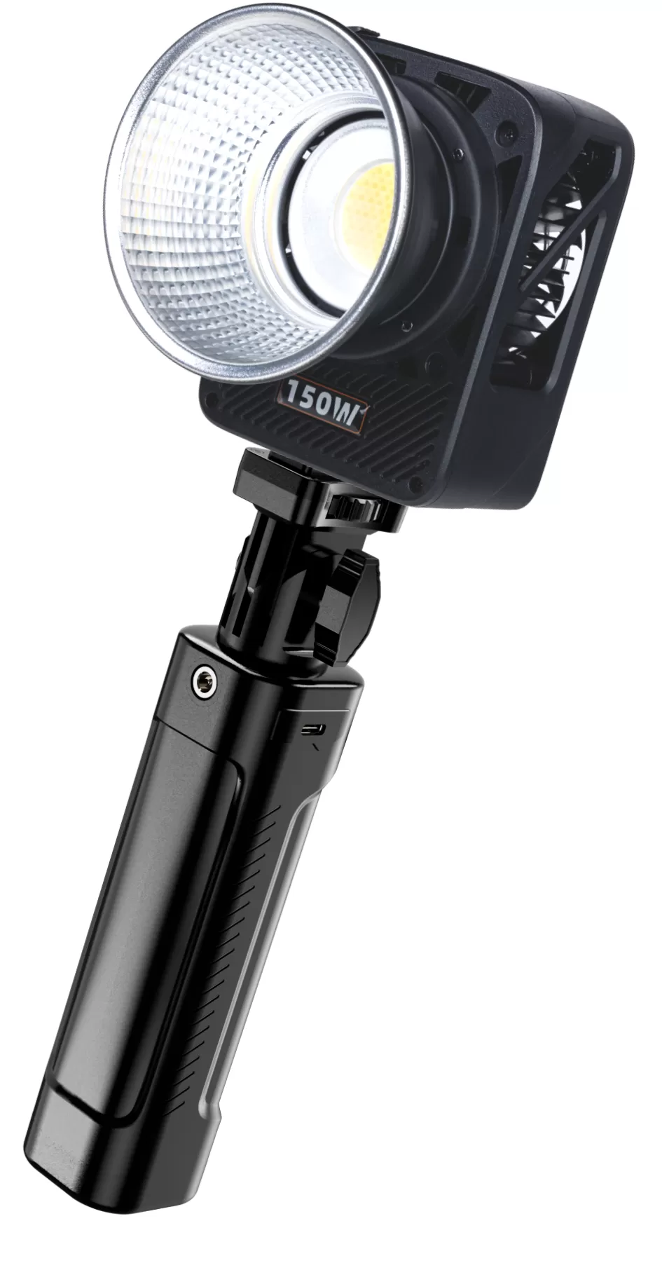 Đèn LED LIYADI 150W Bi-Color kèm tay cầm pin dung lượng cao 77Wh