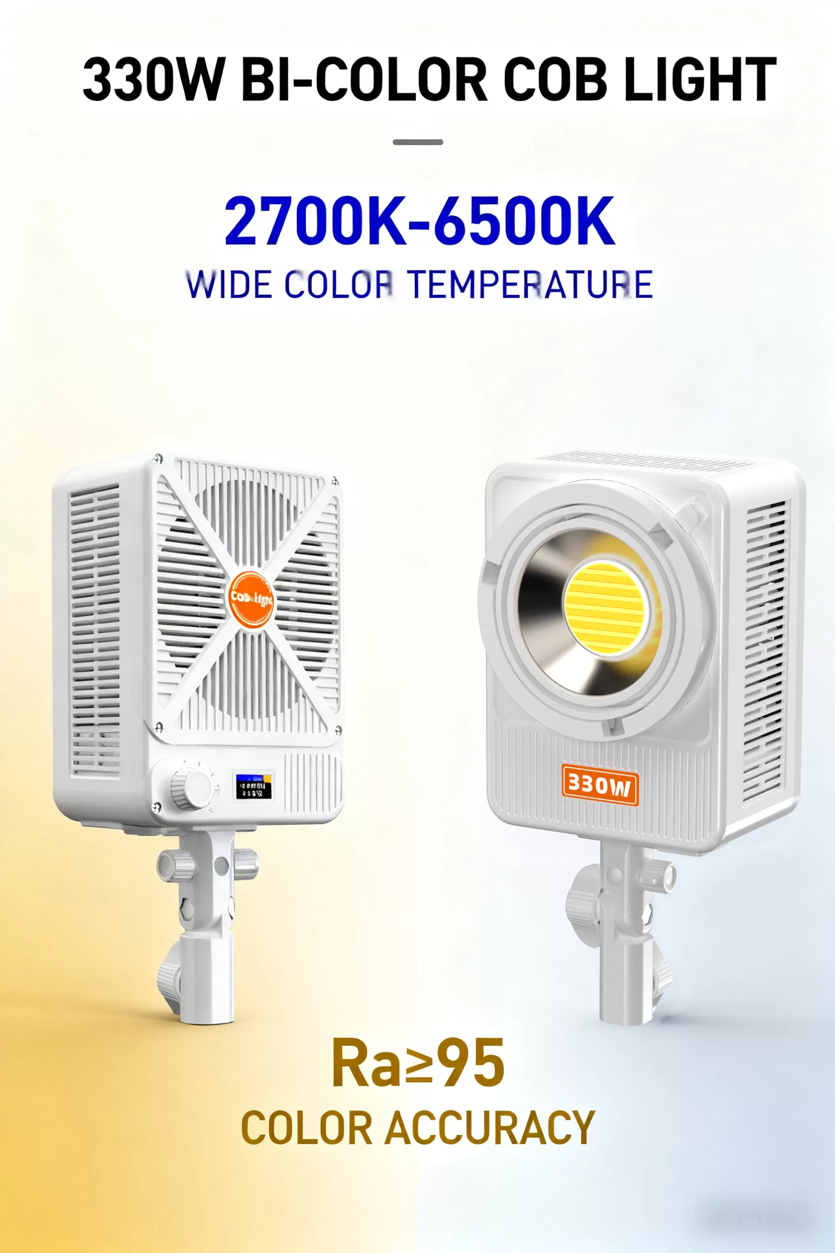 Đèn LED LIYADI CL330 Bi‑Color COB LED Video Light công suất 330W