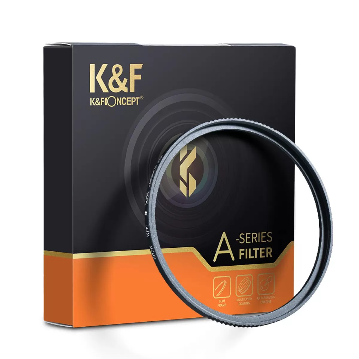 Filter K&F Concept MC UV - Thiết kế mỏng nhẹ dành cho máy ảnh