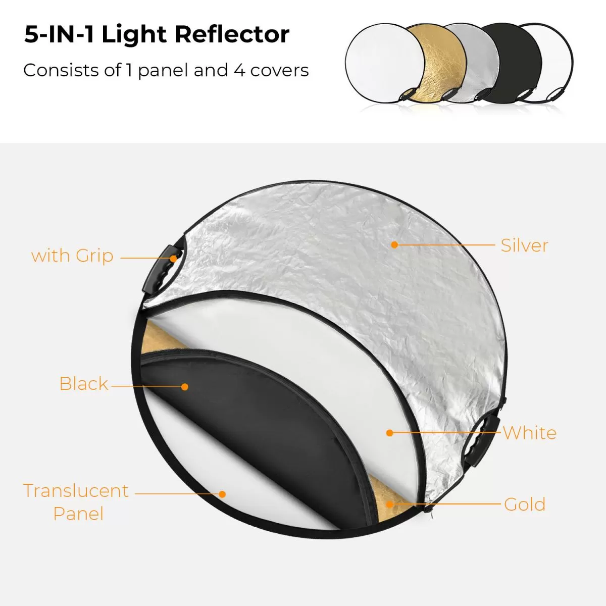 Hắt sáng K&F Concept 5 trong 1