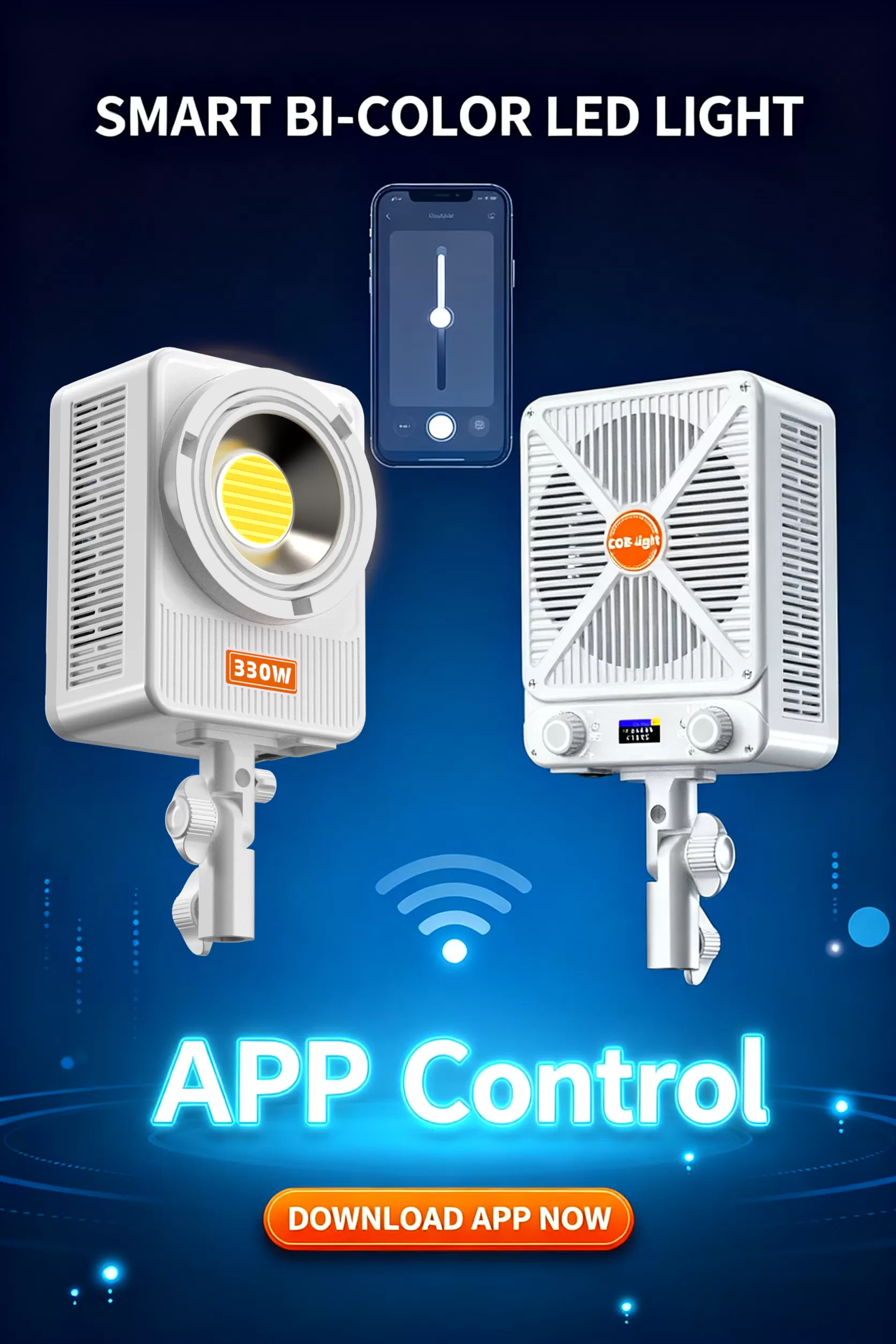 Đèn LED LIYADI CL330 Bi‑Color COB LED Video Light công suất 330W