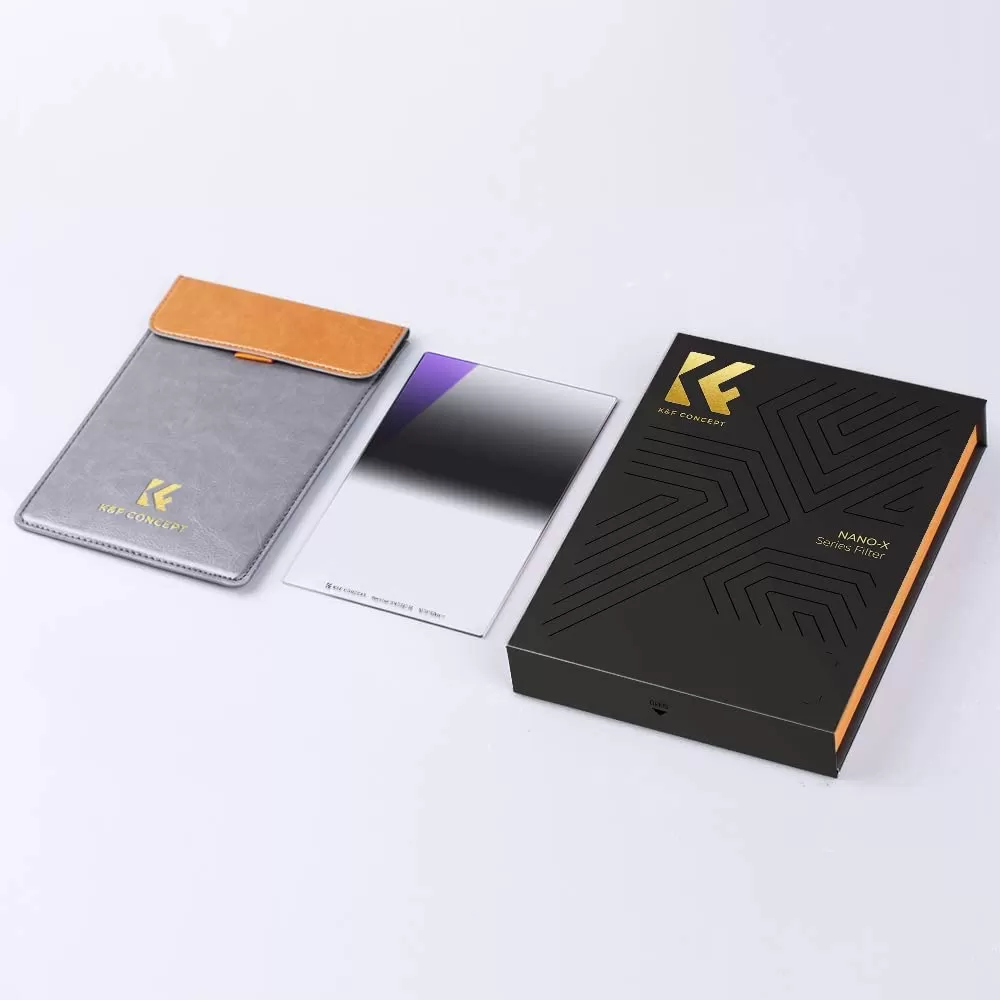 Filter K&F Concept Nano‑Xcel Series Reverse GND8 (3 Stop) 100×150 mm 28 lớp phủ