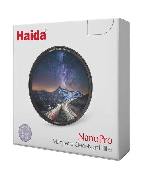 Filter chụp đêm Haida Nano Pro Clear Night (Size: 67mm - 72mm - 77mm - 82mm) - HD4676