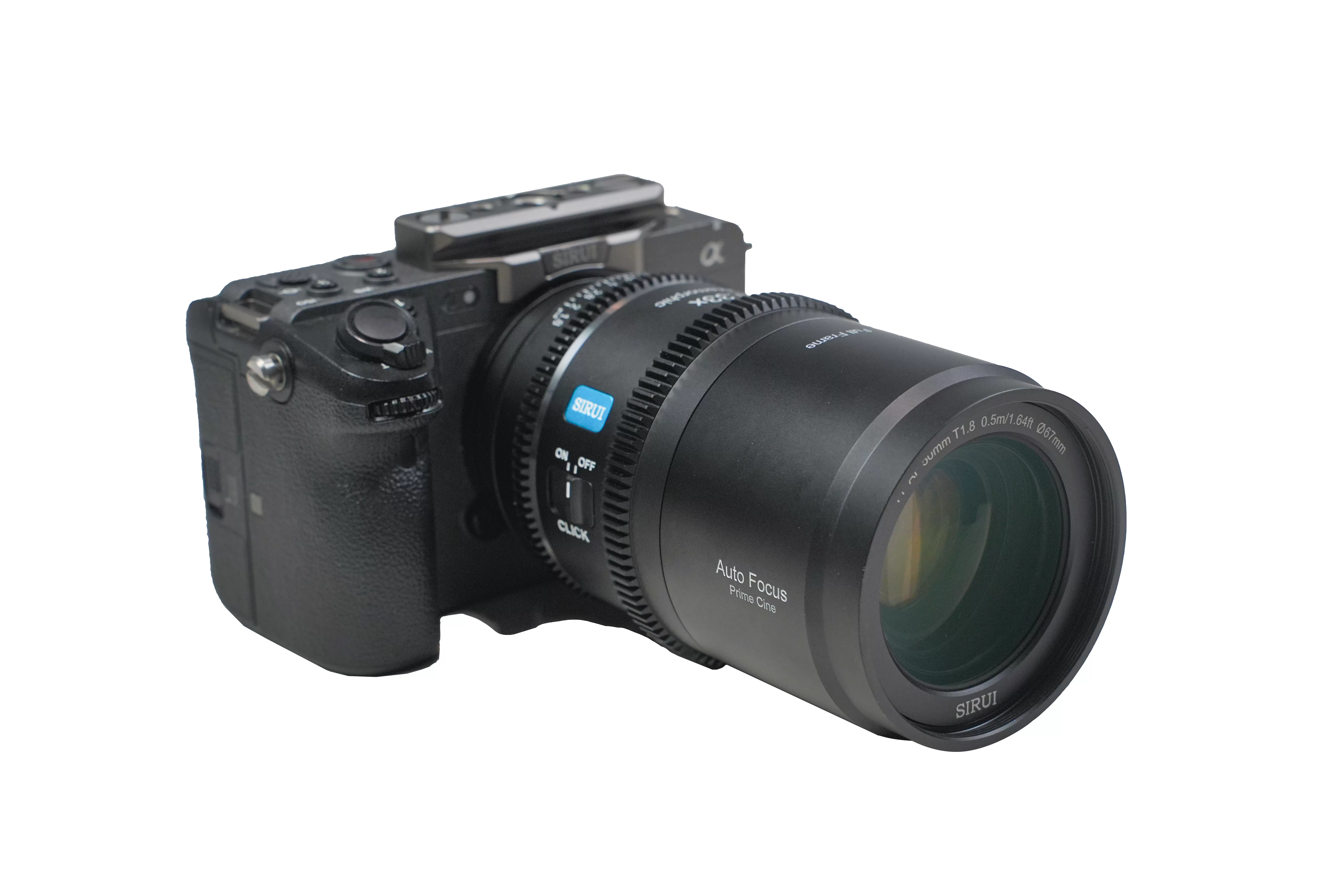 Ống kính Sirui Anamorphic Astra 50mm T1.8 autofocus - Tỷ lệ nén 1.3x for Sony E, Nikon Z, L-mount (full-frame)