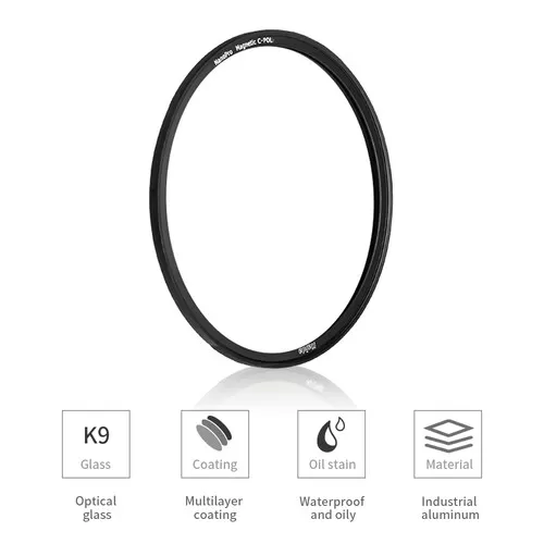 Filter Haida NanoPro MC Circular Polarizer - Nano CPOL (Size: 39mm, 49mm, 52mm, 55mm, 58mm, 62mm, 67mm, 72mm, 77mm, 82mm, 86mm, 95mm,105mm, 112mm)