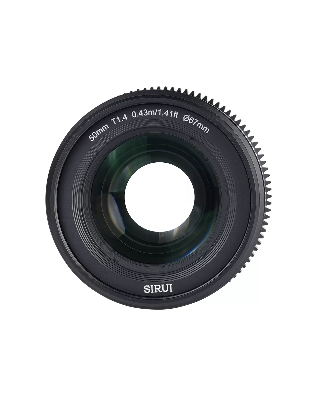 Lens Sirui Vision Prime (VP-1) 50mm T1.4 for Sony E, Canon RF, Nikon Z, Lumix L (full-frame) - Cine lens VP1 series