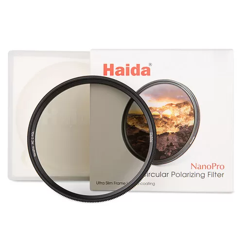 Filter Haida NanoPro MC Circular Polarizer - Nano CPOL (Size: 39mm, 49mm, 52mm, 55mm, 58mm, 62mm, 67mm, 72mm, 77mm, 82mm, 86mm, 95mm,105mm, 112mm)